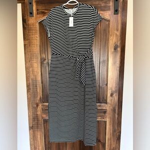 SPANX Black and White Dress